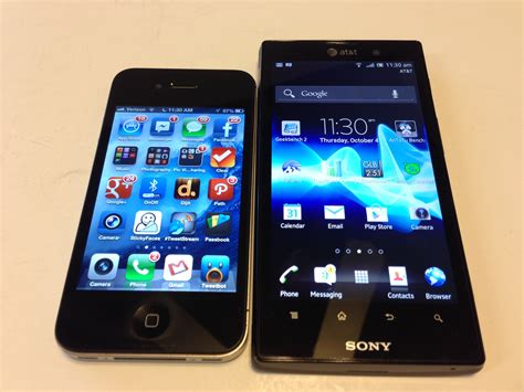 Apple iPhone 4S vs Sony Xperia V Karşılaştırma